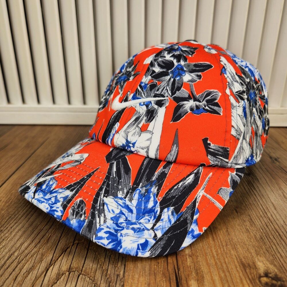 Nike Heritage86 Floral Baseball Cap Womens Multi Botanical Floral Strapback Hat